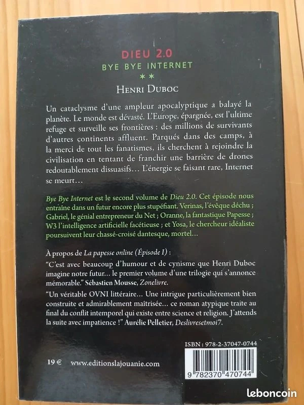 God 2.0 Bye bye internet van Henri Duboc – photo 2